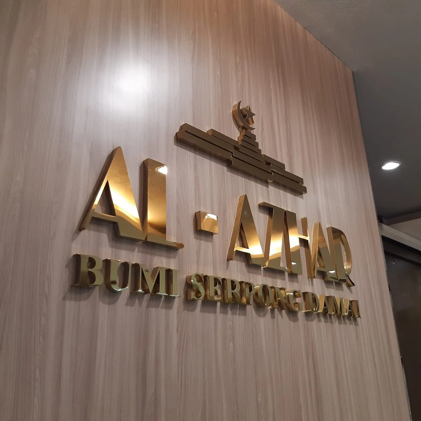 Huruf Timbul Stainless